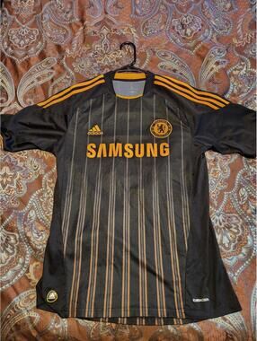Chelsea FC 2010/2011 England Away Soccer Jersey Size M